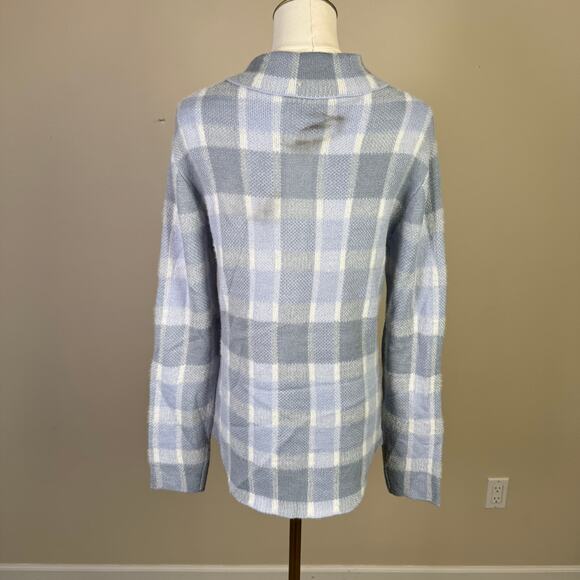 William Rast Button Up Plaid Long Sleeve Shirt Jacket US Women's XS - Picture 2 of 6